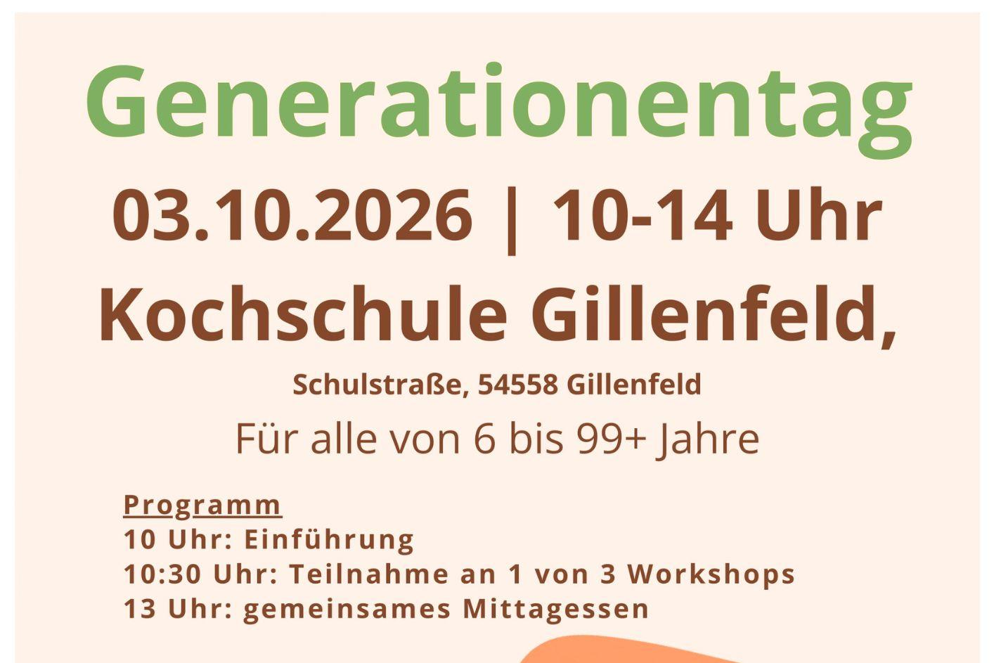 Generationentag-Titelplakat