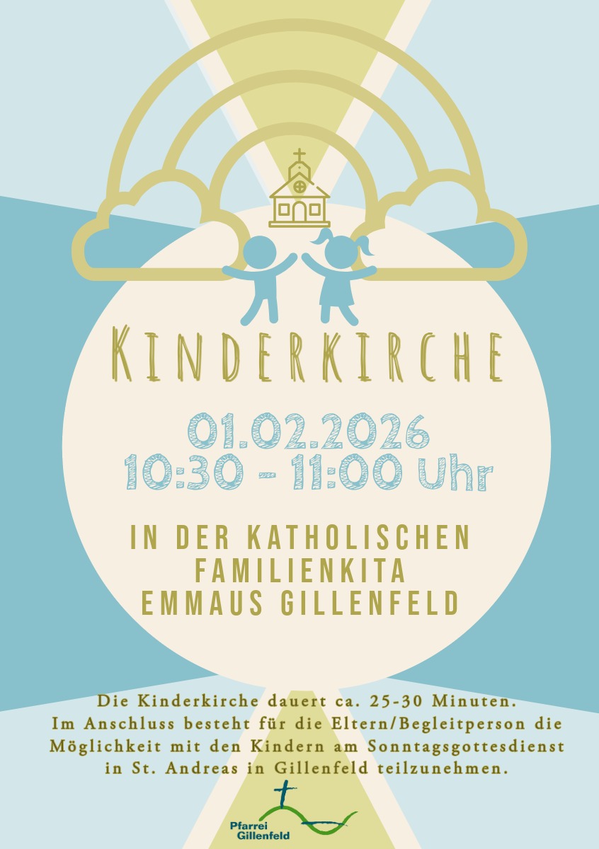 Kinderkirche Februar (c) Pfarrei Gillenfeld Kinderkirche Februar